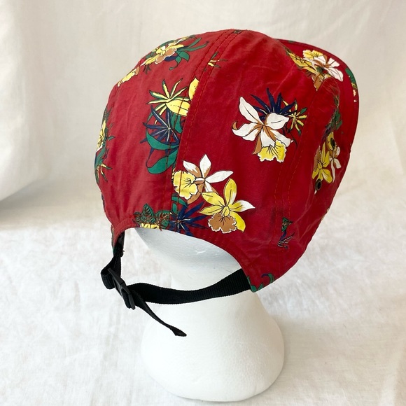 Obey Red Floral Pattern Hat - Picture 6 of 14
